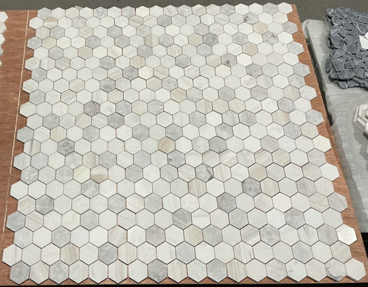 Hexagon Coastal 2 x 2 12 x 12
